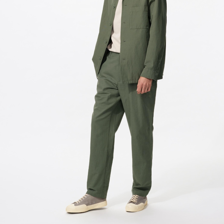 Uniqlo Linen Blend Easy Pants