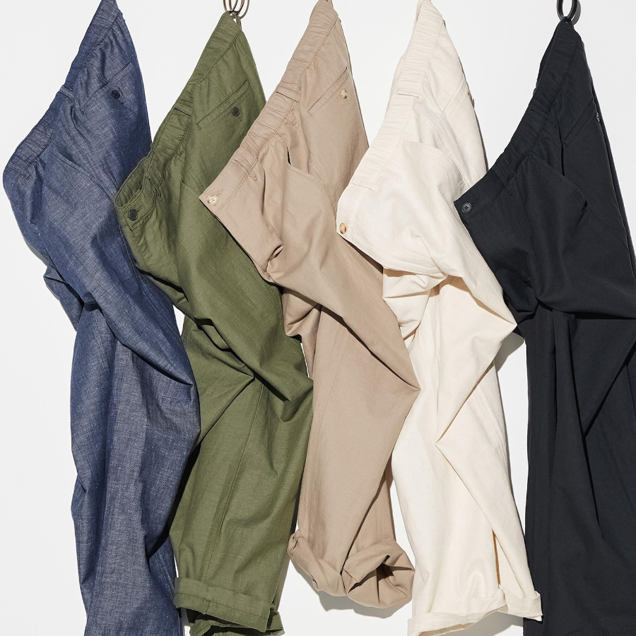 Uniqlo Linen Blend Easy Pants