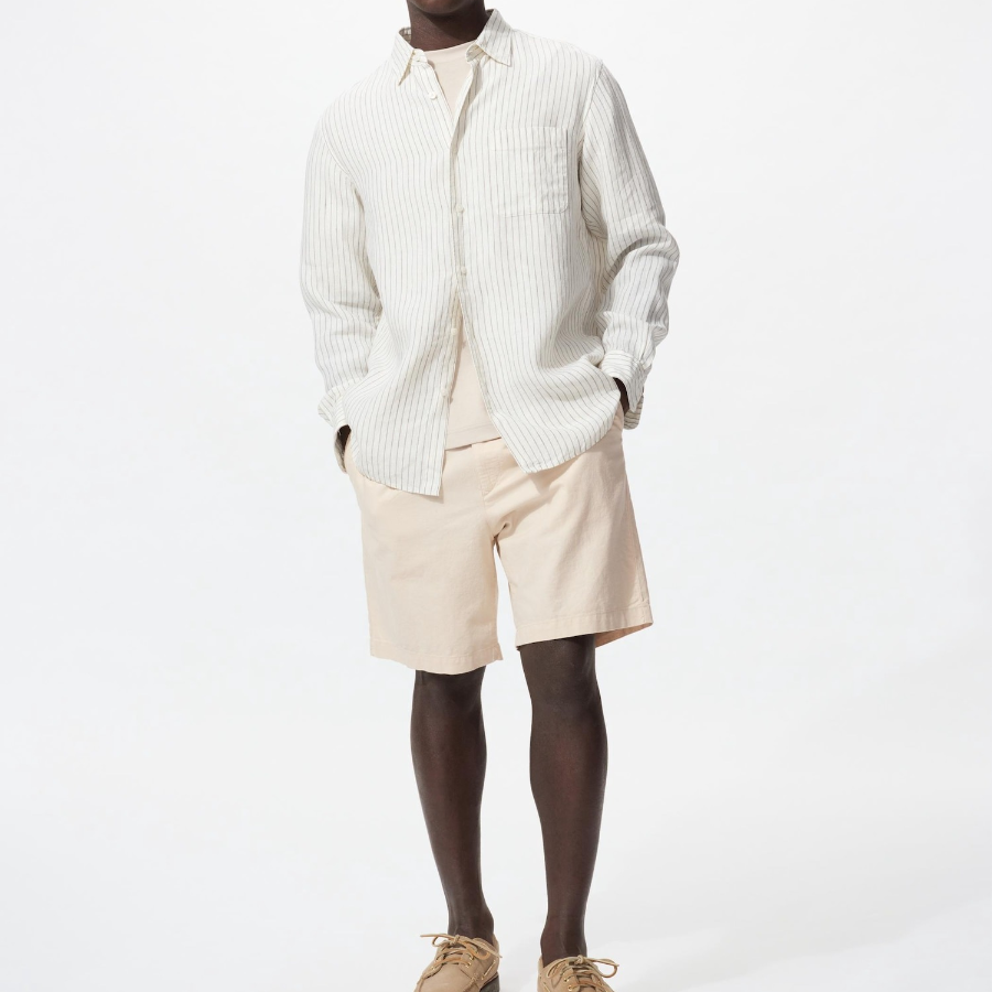 Uniqlo Linen Blend Easy Shorts