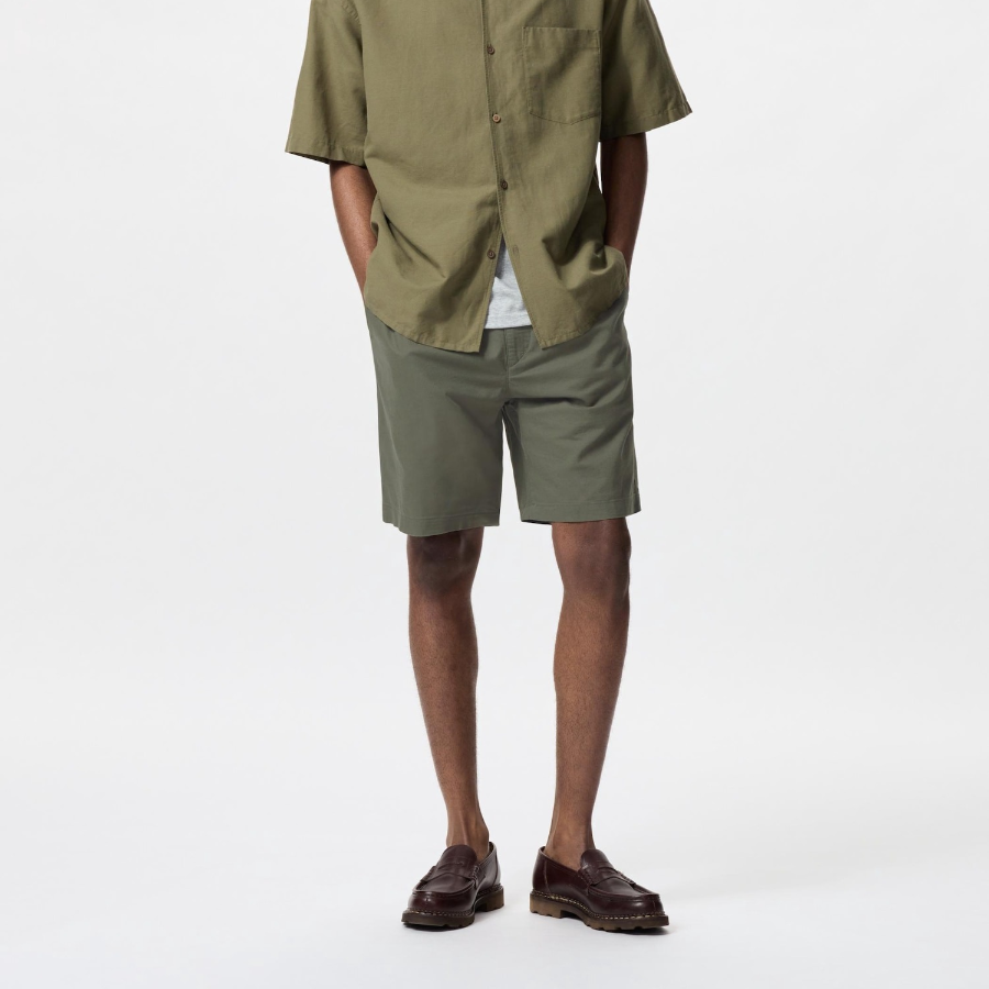 Uniqlo Linen Blend Easy Shorts