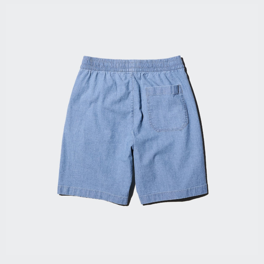 Uniqlo Stretch Easy Shorts (Chambray)