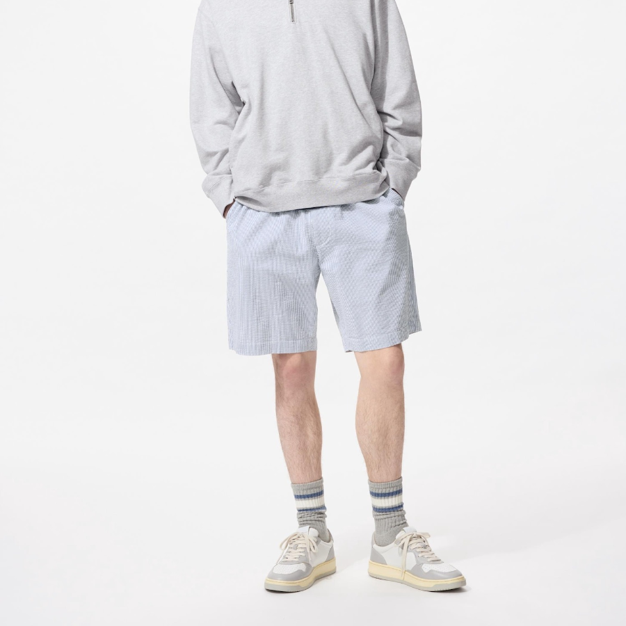 Uniqlo Stretch Easy Shorts (Seersucker)