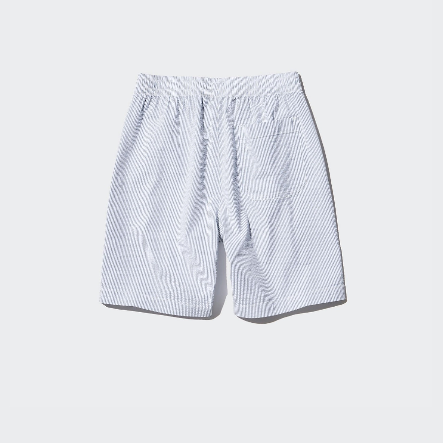 Uniqlo Stretch Easy Shorts (Seersucker)