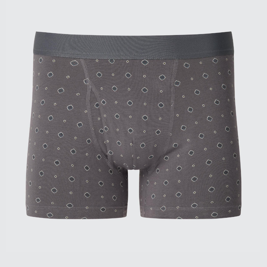 Uniqlo Cotton Print Boxer Briefs A