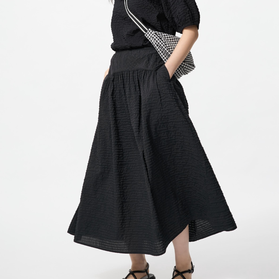 Uniqlo – юбка Sierocker Volume Skirt