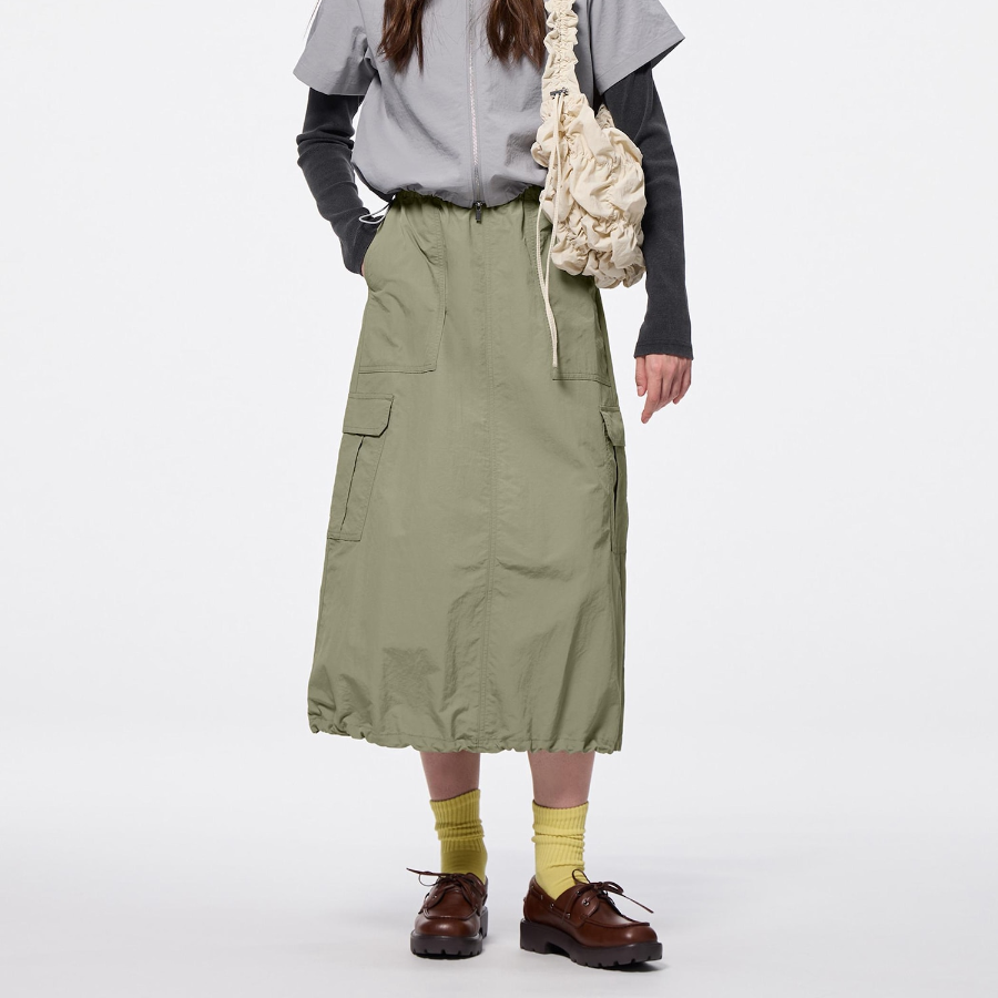 Uniqlo – юбка GU Cargo Midi Skirt