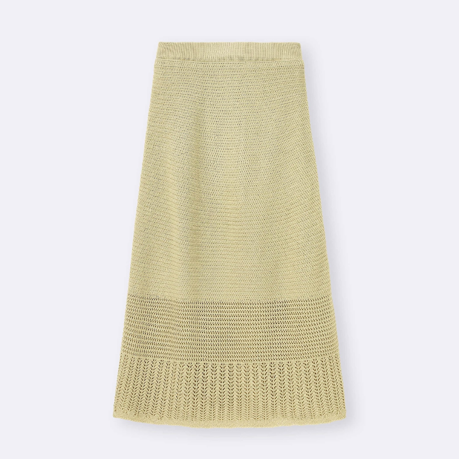 Uniqlo – юбка GU Lace Stitch Knit Skirt