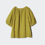 Uniqlo – блузка Linen Blend Volume Sleeve Blouse