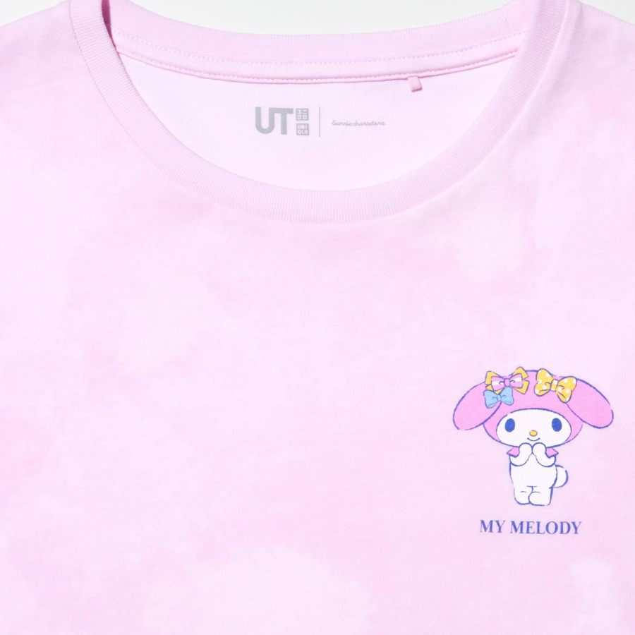 UNIQLO GIRLS Sanrio Characters Crop UT (Graphic T, Short Sleeve) C