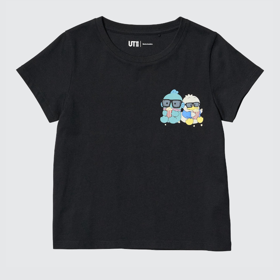 UNIQLO GIRLS Sanrio Characters Crop UT (Graphic T, Short Sleeve) H