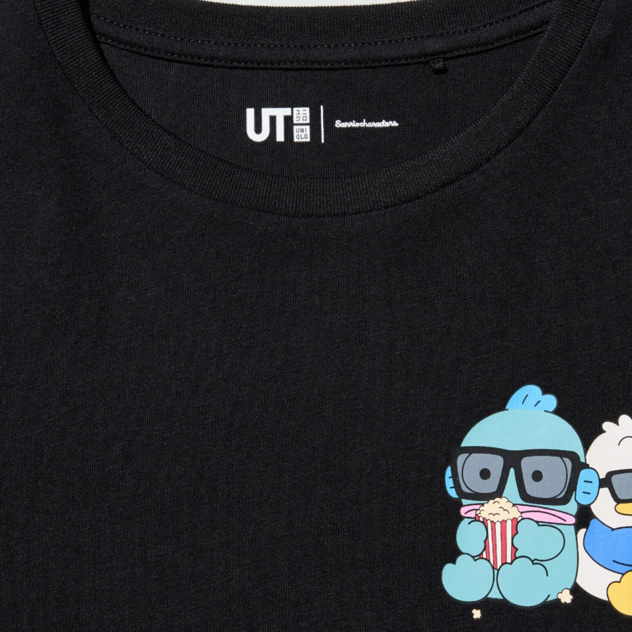 UNIQLO GIRLS Sanrio Characters Crop UT (Graphic T, Short Sleeve) H