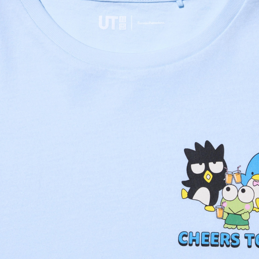 UNIQLO GIRLS Sanrio Characters Crop UT (Graphic T, Short Sleeve) F