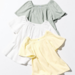 UNIQLO GIRLS Gather Flare Sleeve T