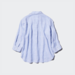 Uniqlo – рубашка PREMIUM LINEN SKIPPER COLLAR SHIRT