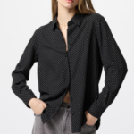 Uniqlo – блузка RAYON BLOUSE (PRINT)