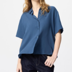Uniqlo – блузка RAYON BLOUSE (SHORT SLEEVE)