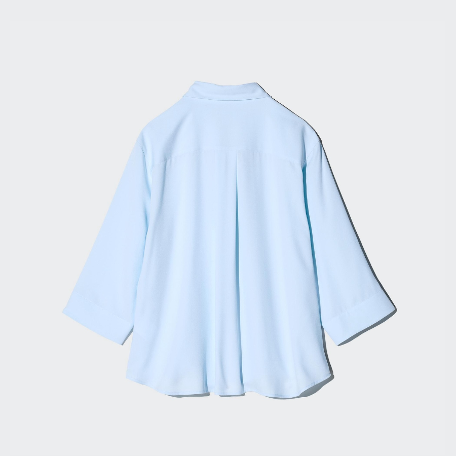 Uniqlo – блузка RAYON SKIPPER COLLAR BLOUSE