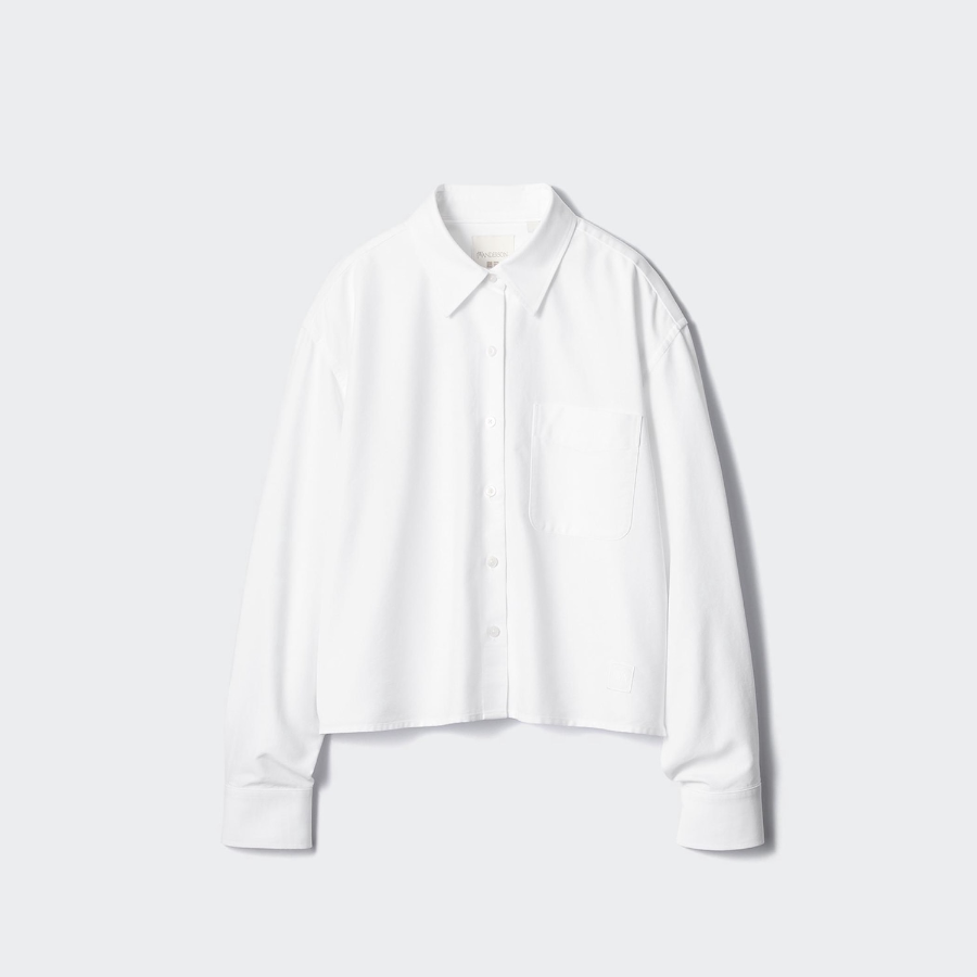 Uniqlo – рубашка OXFORD BOXY SHIRT (LONG SLEEVE)