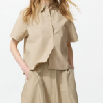 Uniqlo – рубашка COTTON SHORT SHIRT (SHORT SLEEVE)