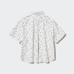 Uniqlo – рубашка COTTON SHORT SHIRT (SHORT SLEEVE, PRINT)