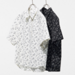 Uniqlo – рубашка COTTON SHORT SHIRT (SHORT SLEEVE, PRINT)