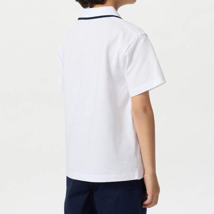 UNIQLO KIDS DRY Pique Polo Shirt (Short Sleeve) Embroidered
