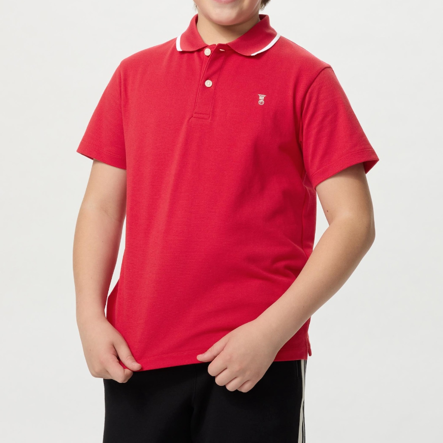 UNIQLO KIDS DRY Pique Polo Shirt (Short Sleeve) Embroidered