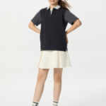 UNIQLO KIDS DRY Pique Polo Shirt (Short Sleeve) Color Block