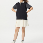 UNIQLO KIDS DRY Pique Polo Shirt (Short Sleeve) Color Block