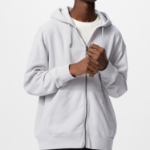 UNIQLO Sweat Full-Zip Parka