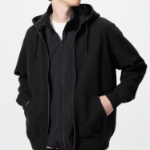 UNIQLO Sweat Full-Zip Parka