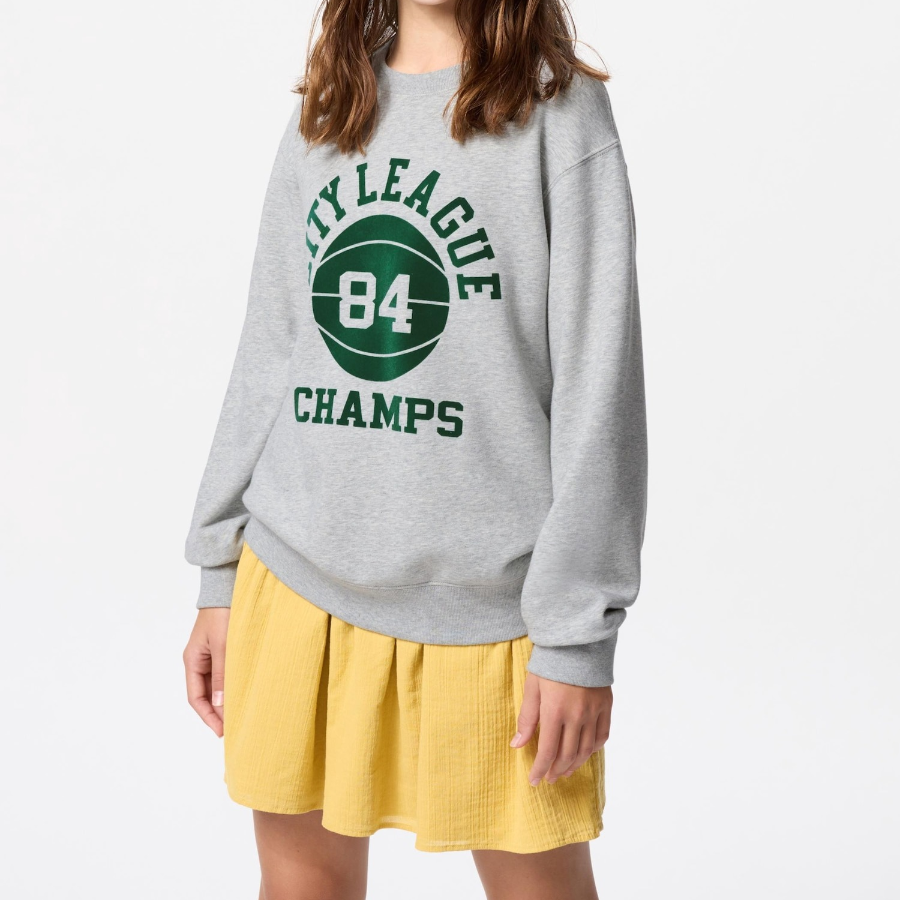UNIQLO KIDS Ultra Stretch Sweatshirt (Graphic) B