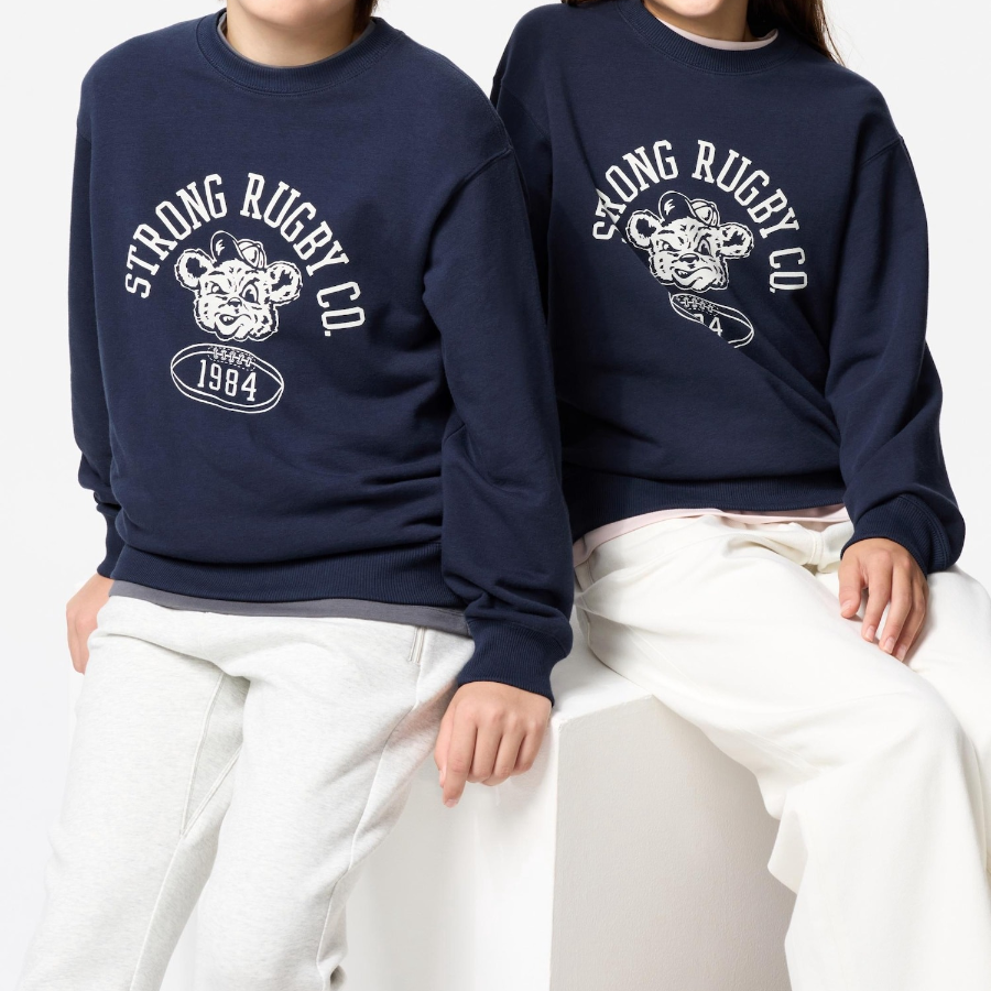 UNIQLO KIDS Ultra Stretch Sweatshirt (Graphic)