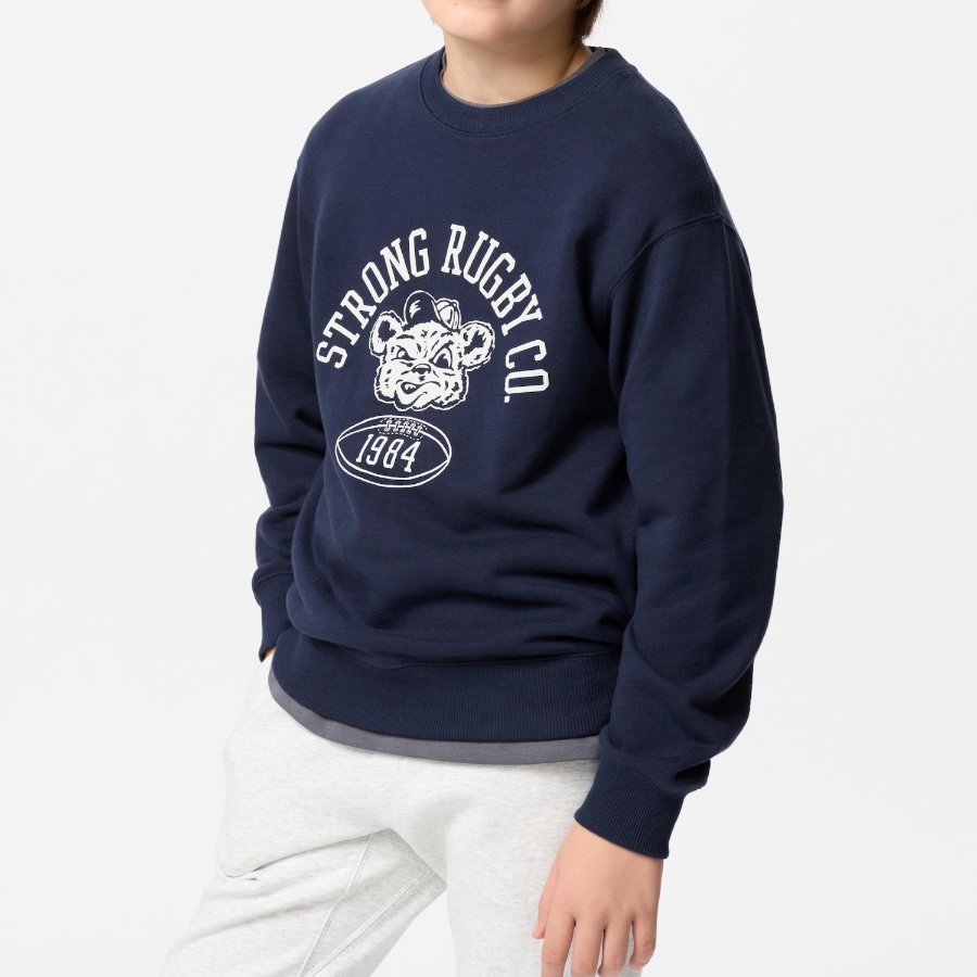 UNIQLO KIDS Ultra Stretch Sweatshirt (Graphic)