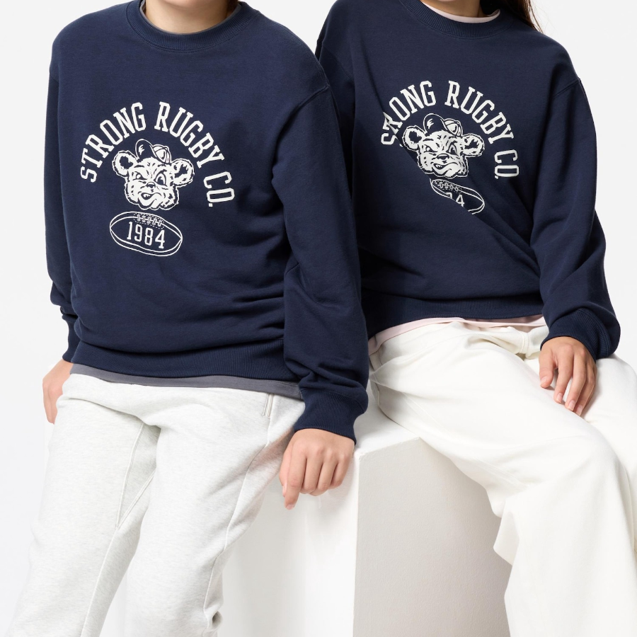 UNIQLO KIDS Ultra Stretch Sweatshirt (Graphic)