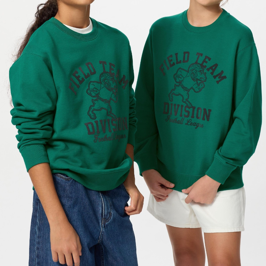 UNIQLO KIDS Ultra Stretch Sweatshirt (Graphic) C