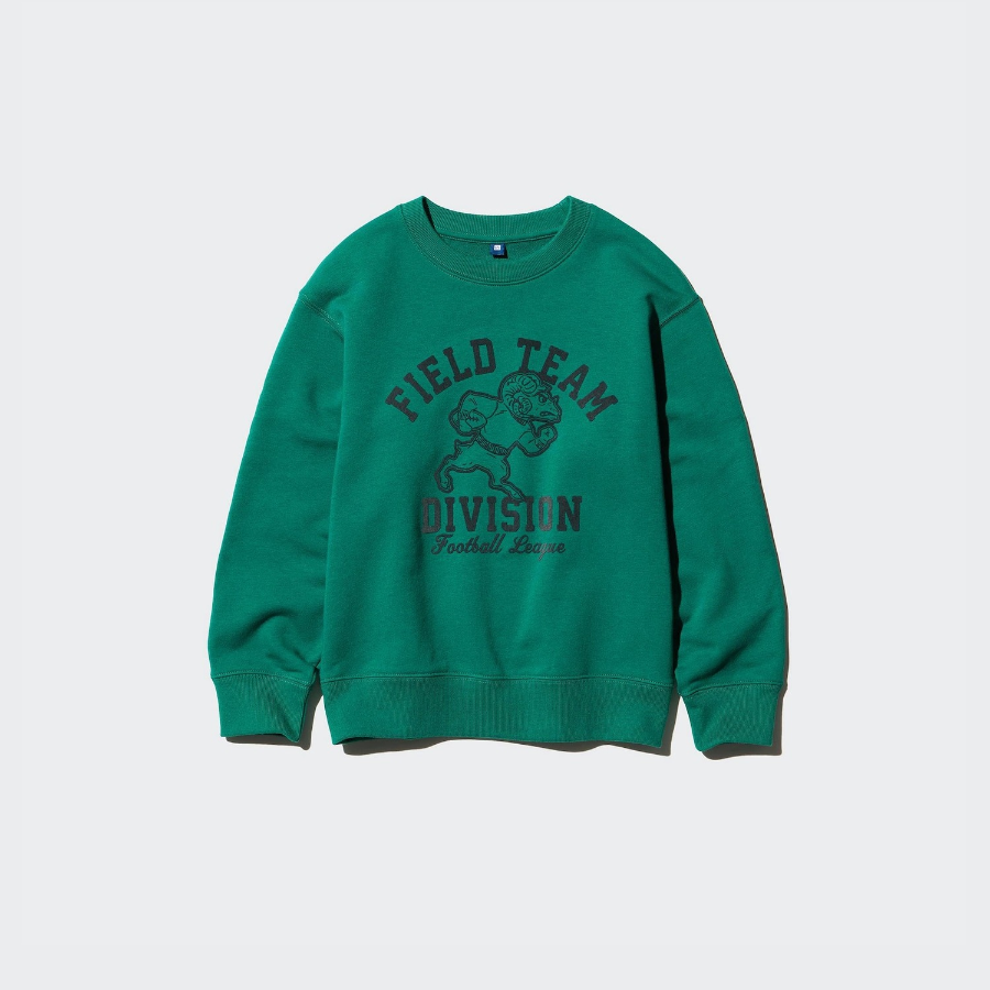 UNIQLO KIDS Ultra Stretch Sweatshirt (Graphic) C