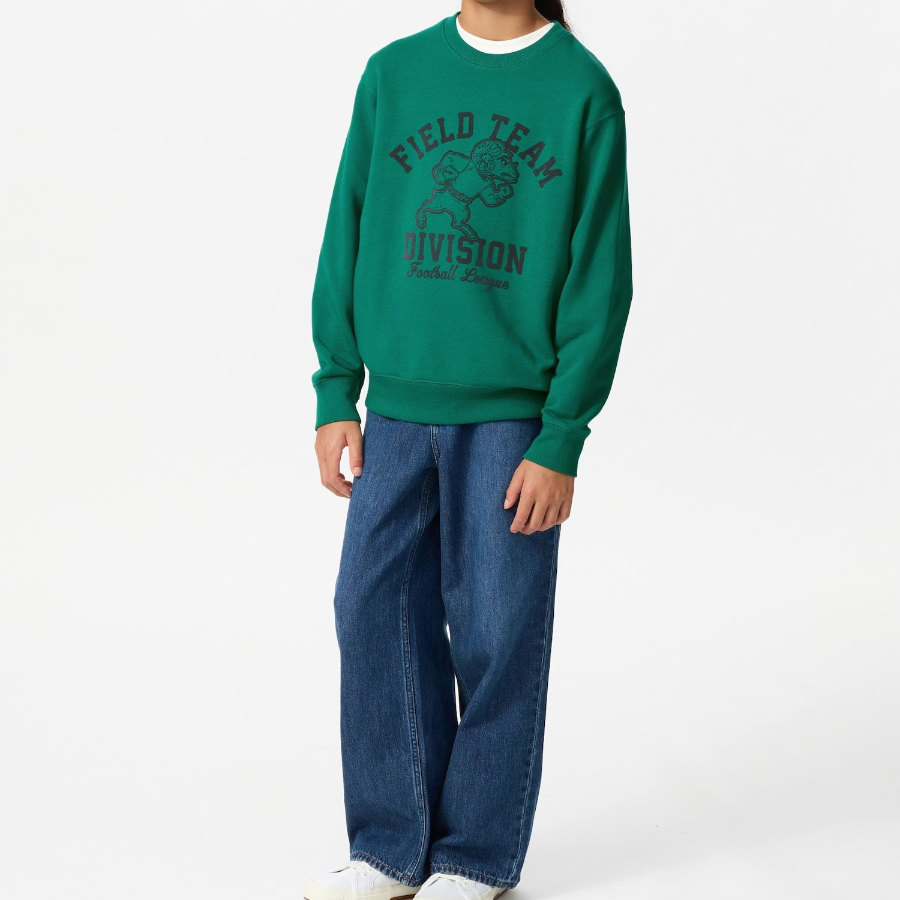 UNIQLO KIDS Ultra Stretch Sweatshirt (Graphic) C