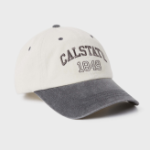 WHO.A.U Washed Colorblock Ball Cap