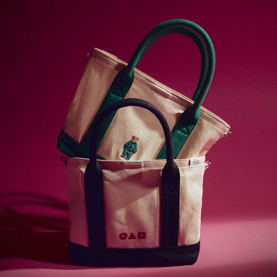 WHO.A.U X SQUID GAME Mini Canvas Totebag