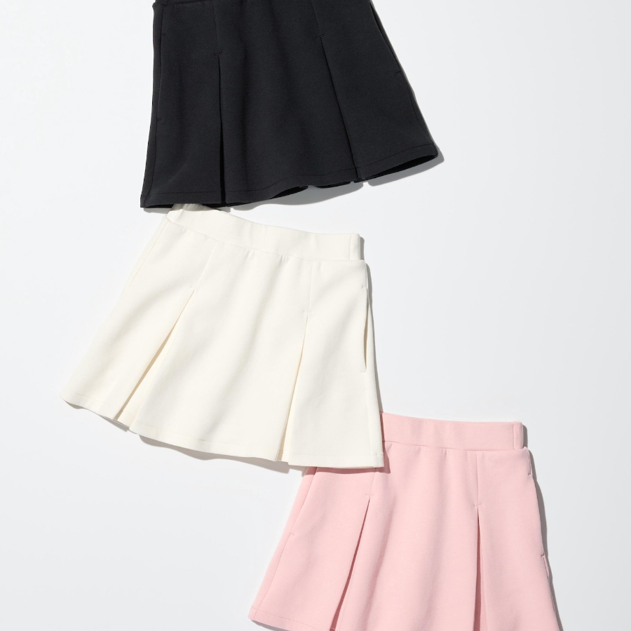 UNIQLO GIRLS DRY Sweat Mini Skorts