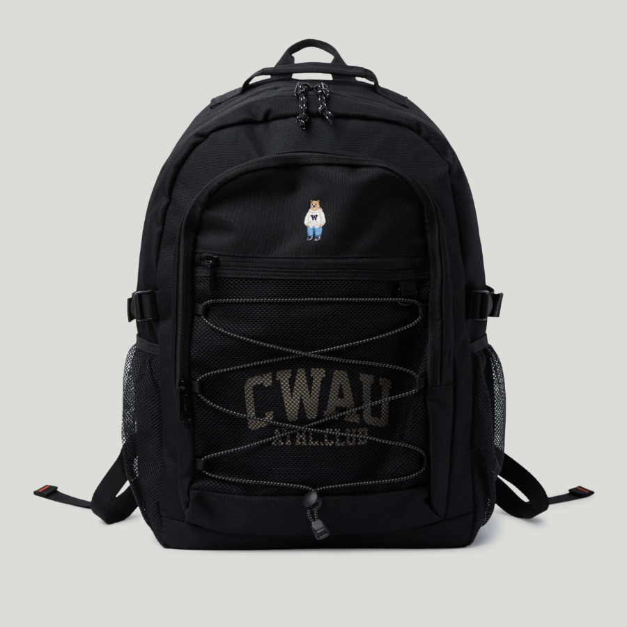 WHO.A.U Steve Mesh-String Backpack