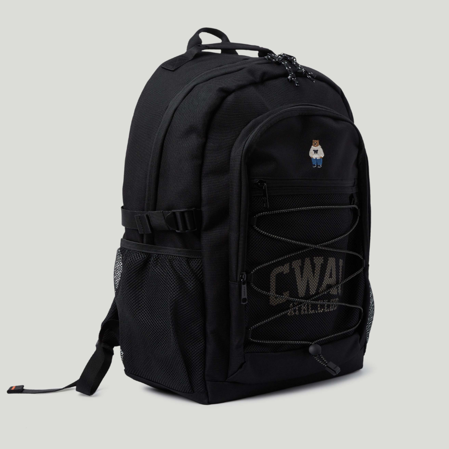 WHO.A.U Steve Mesh-String Backpack