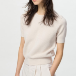Uniqlo – свитер Cotton Popcorn Sweater (Short Sleeve)