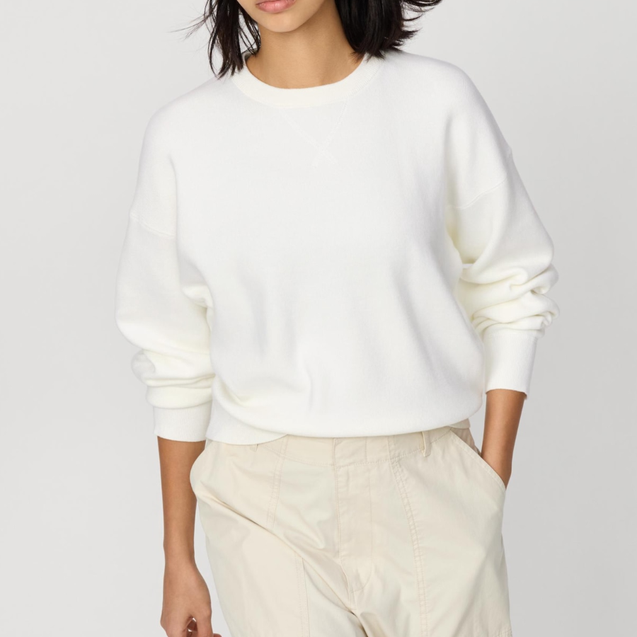 Uniqlo – свитер Smooth Cotton Crew Neck Sweater