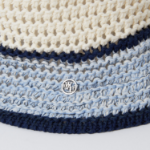 WHO.A.U Knitted Crochet Bucket Hat