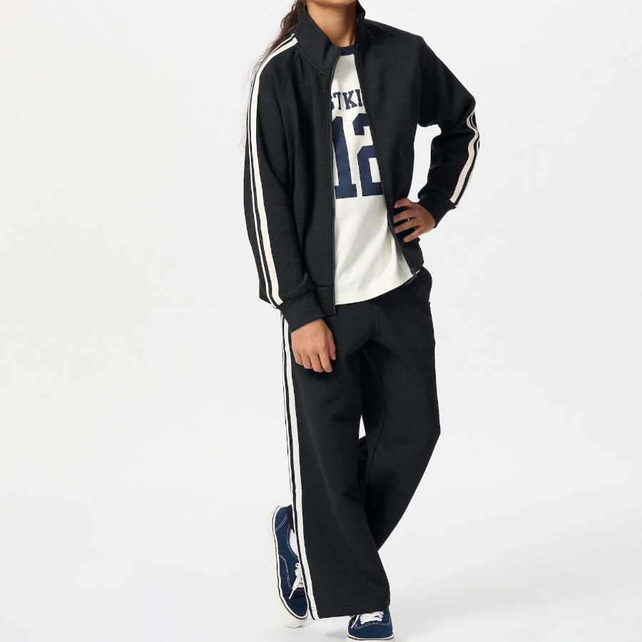 UNIQLO KIDS DRY Sweat Full-Zip Jacket (Line)