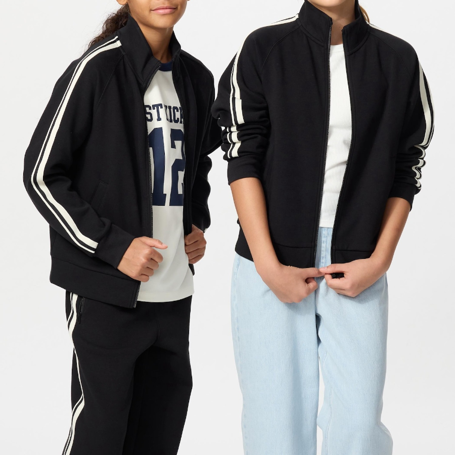 UNIQLO KIDS DRY Sweat Full-Zip Jacket (Line)