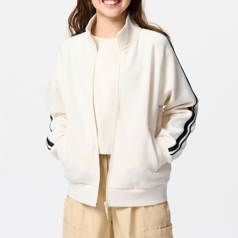 UNIQLO KIDS DRY Sweat Full-Zip Jacket (Line)