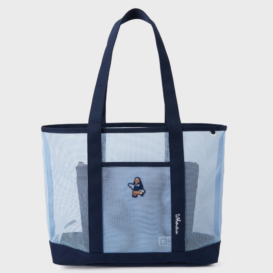 WHO.A.U Steve Beach Mesh Shoulder Bag